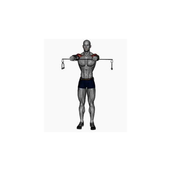 Resistance band pull aparts - BP Training and Coaching
